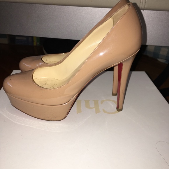 Patent nude bianca heels - Picture 3 of 5